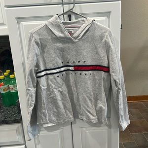 Gray Tommy Hilfiger hoodie